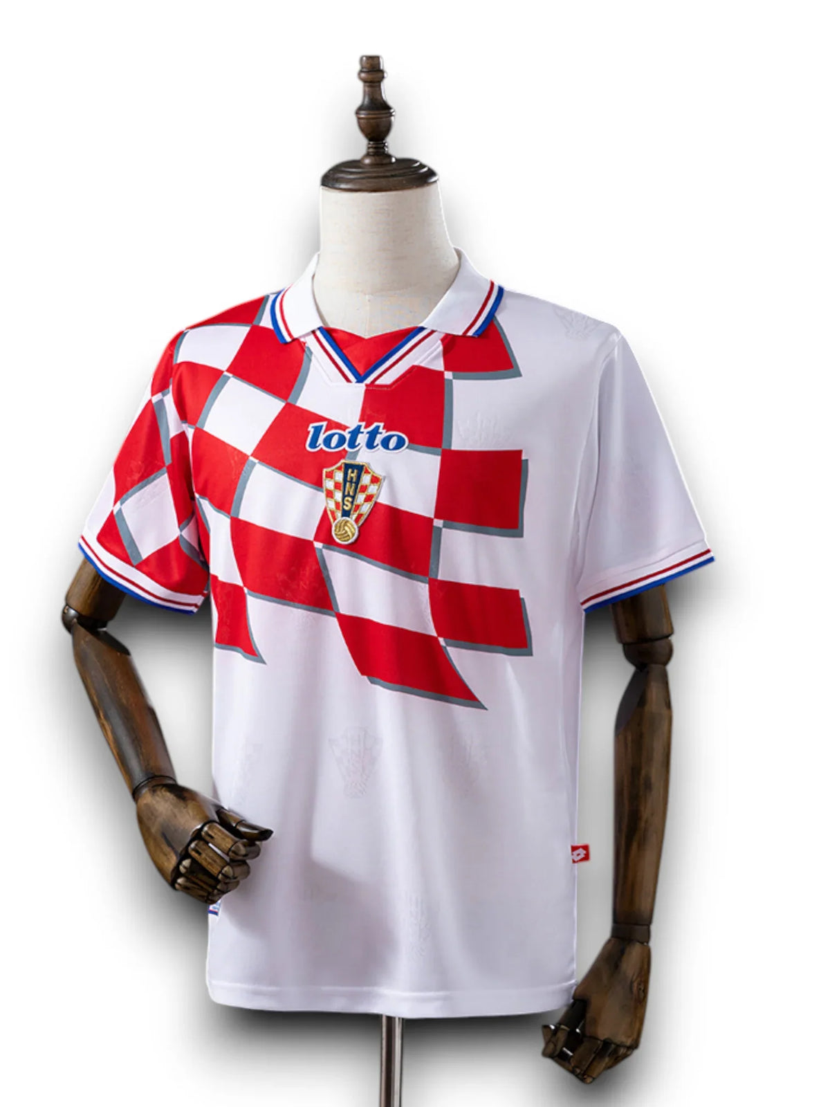 Croatia 1998 World Cup I Home Jersey - Retro Version
