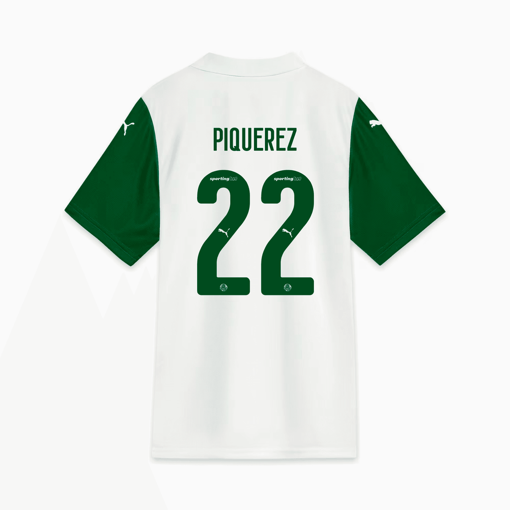 Camisa Puma Palmeiras 2025/26 II - Piquerez N° 22