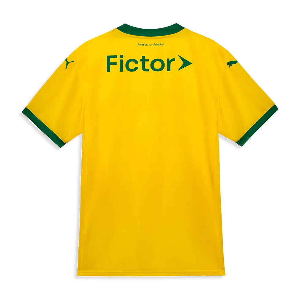Camisa Palmeiras III Verde e amarela 25/26