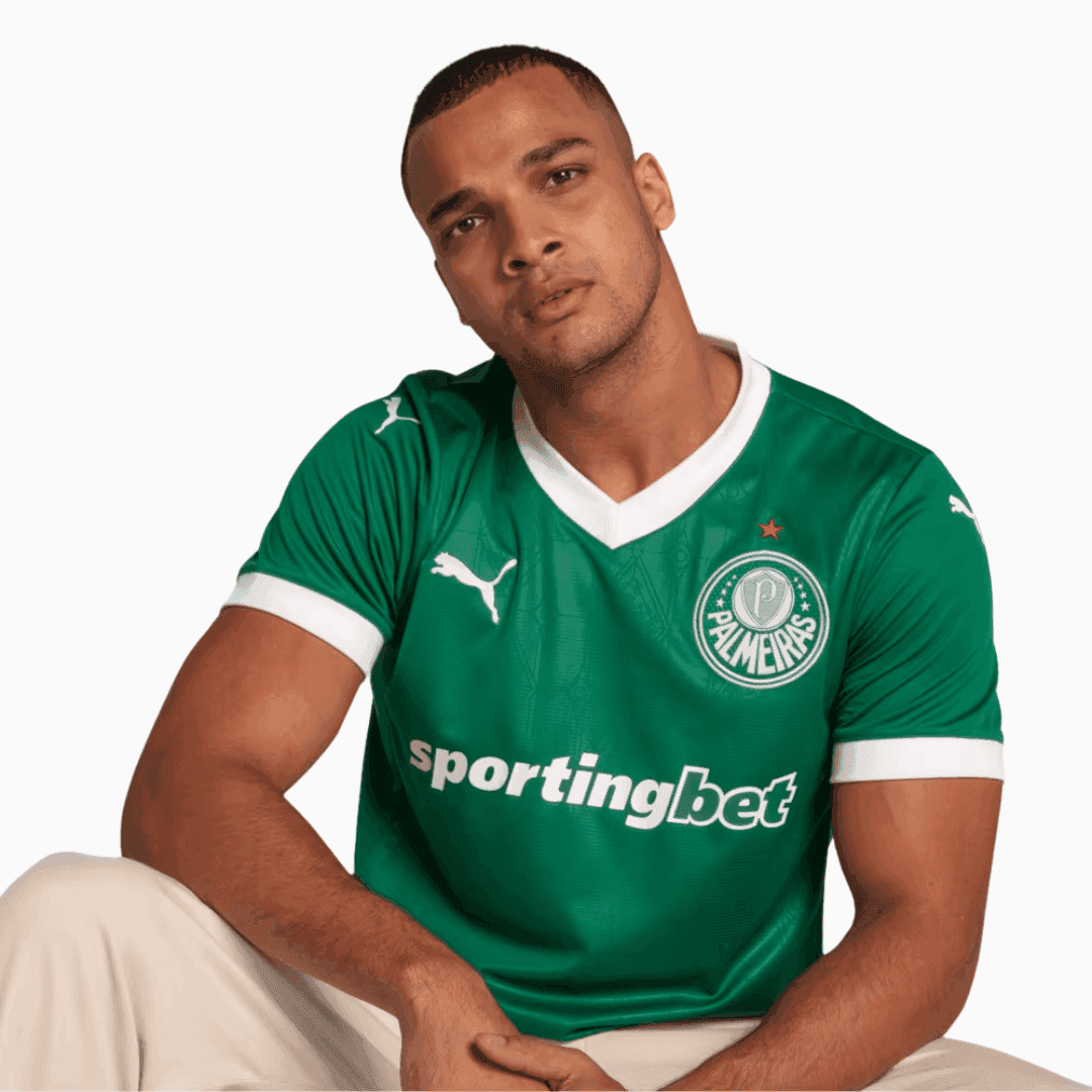 Camisa Puma Palmeiras 2025/26 I - Gómes N° 15