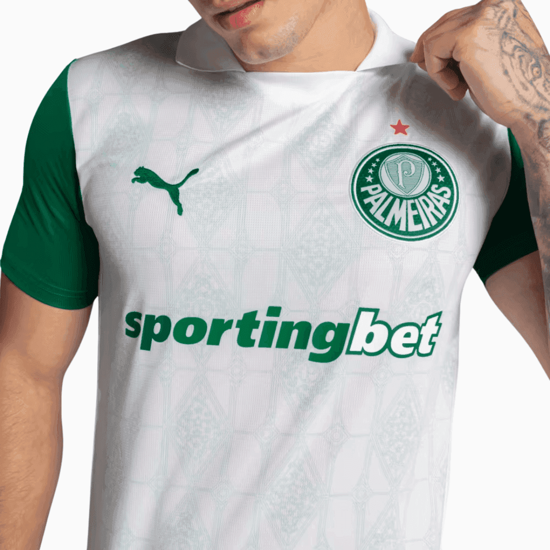 Camisa Puma Palmeiras 2025/26 II - R. Veiga N° 23