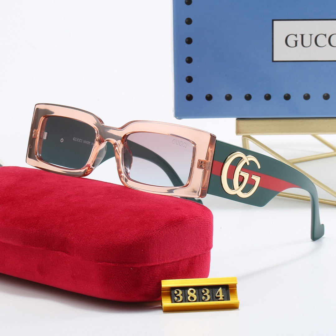 New Cat-Eye  Square Frame Sunglasses 3834