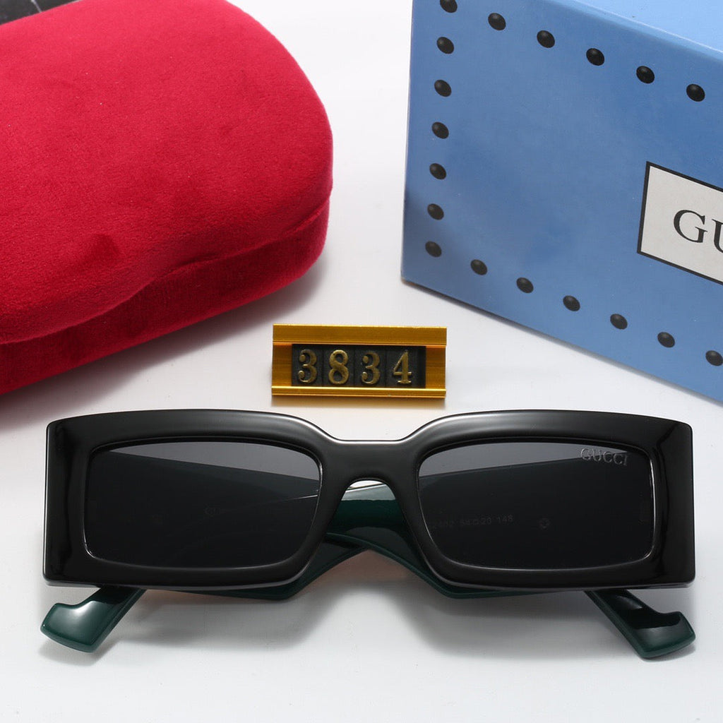 New Cat-Eye  Square Frame Sunglasses 3834