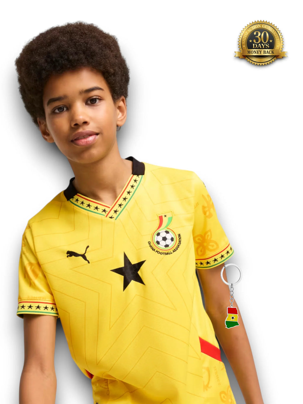 Kit Kids Ghana 2025/26 Away Jersey