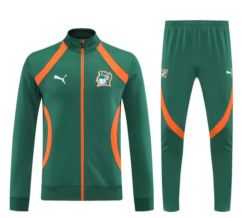 Ivory Coast 2025/26 Full Zip TrackSuit