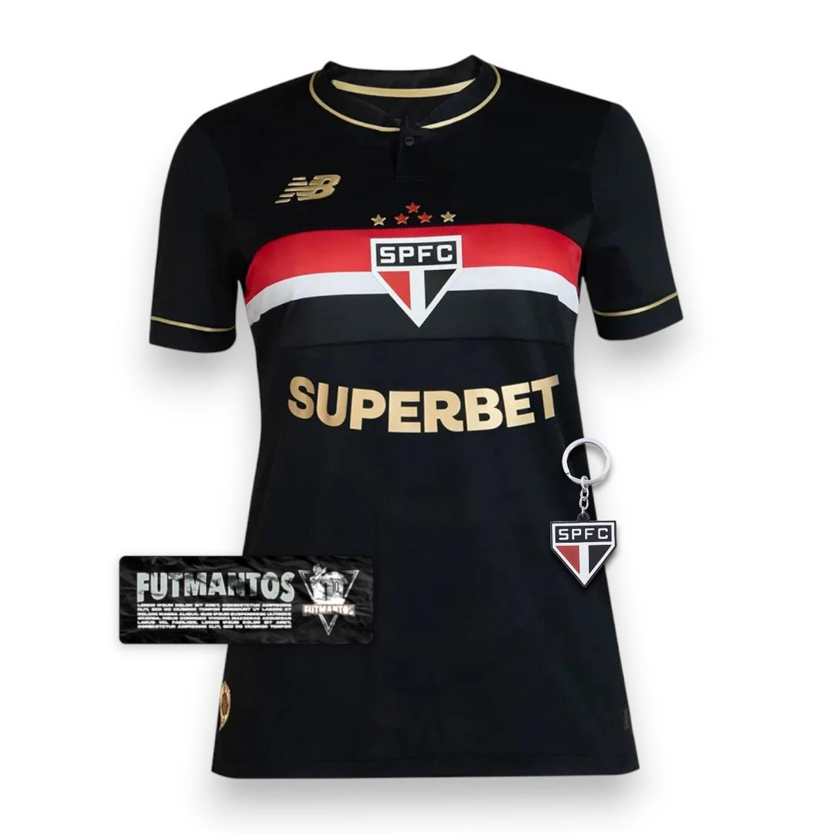 Camisa São Paulo III Feminina 25/26
