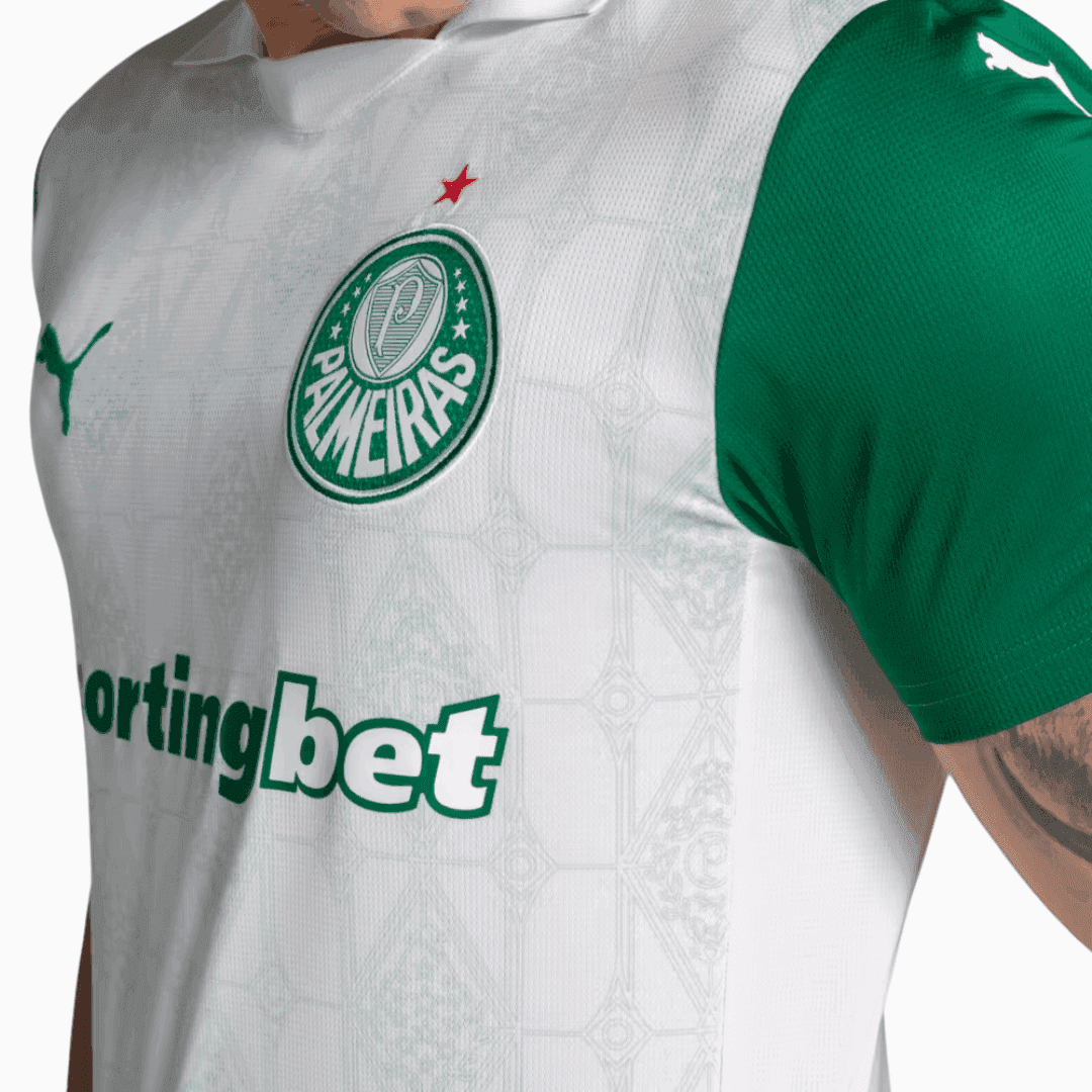 Camisa Puma Palmeiras 2025/26 II - Gómes N° 15