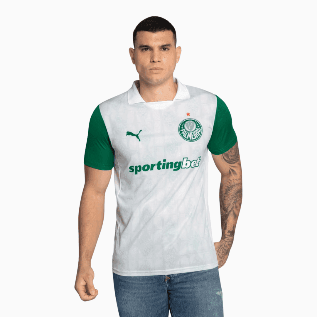 Camisa Puma Palmeiras 2025/26 II - Gómes N° 15