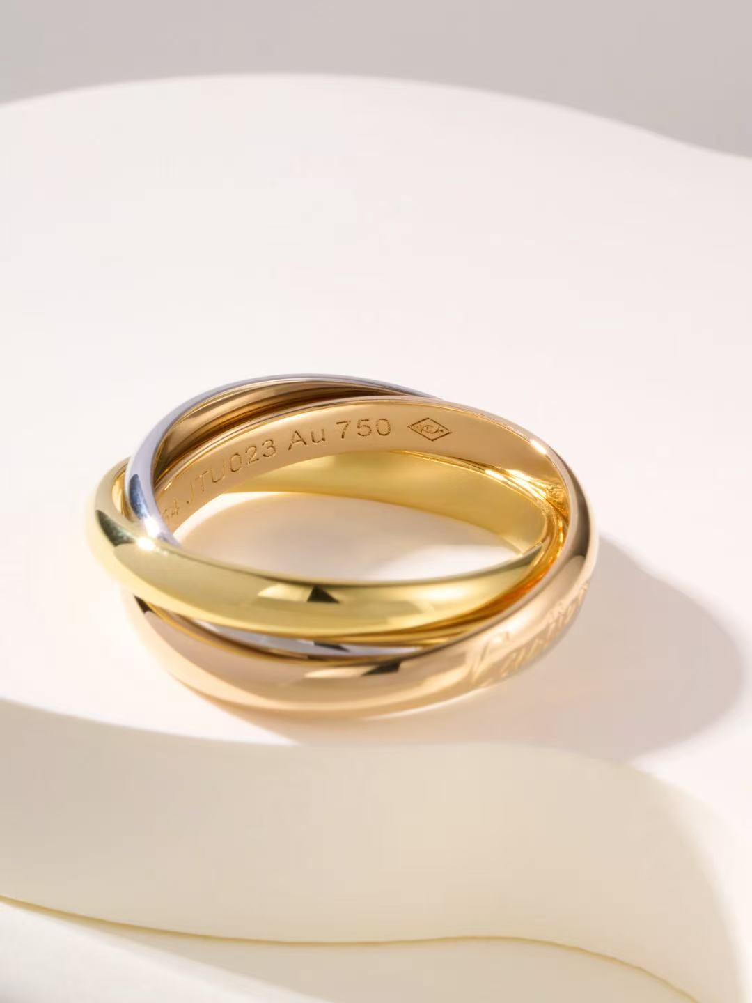 3 Color Simple and stylish new ring 1