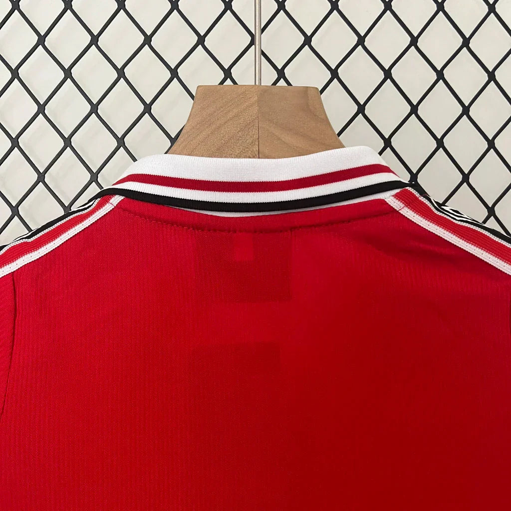 Kids Manchester United Home Kit 1999/2000 - Retrﾃｴ