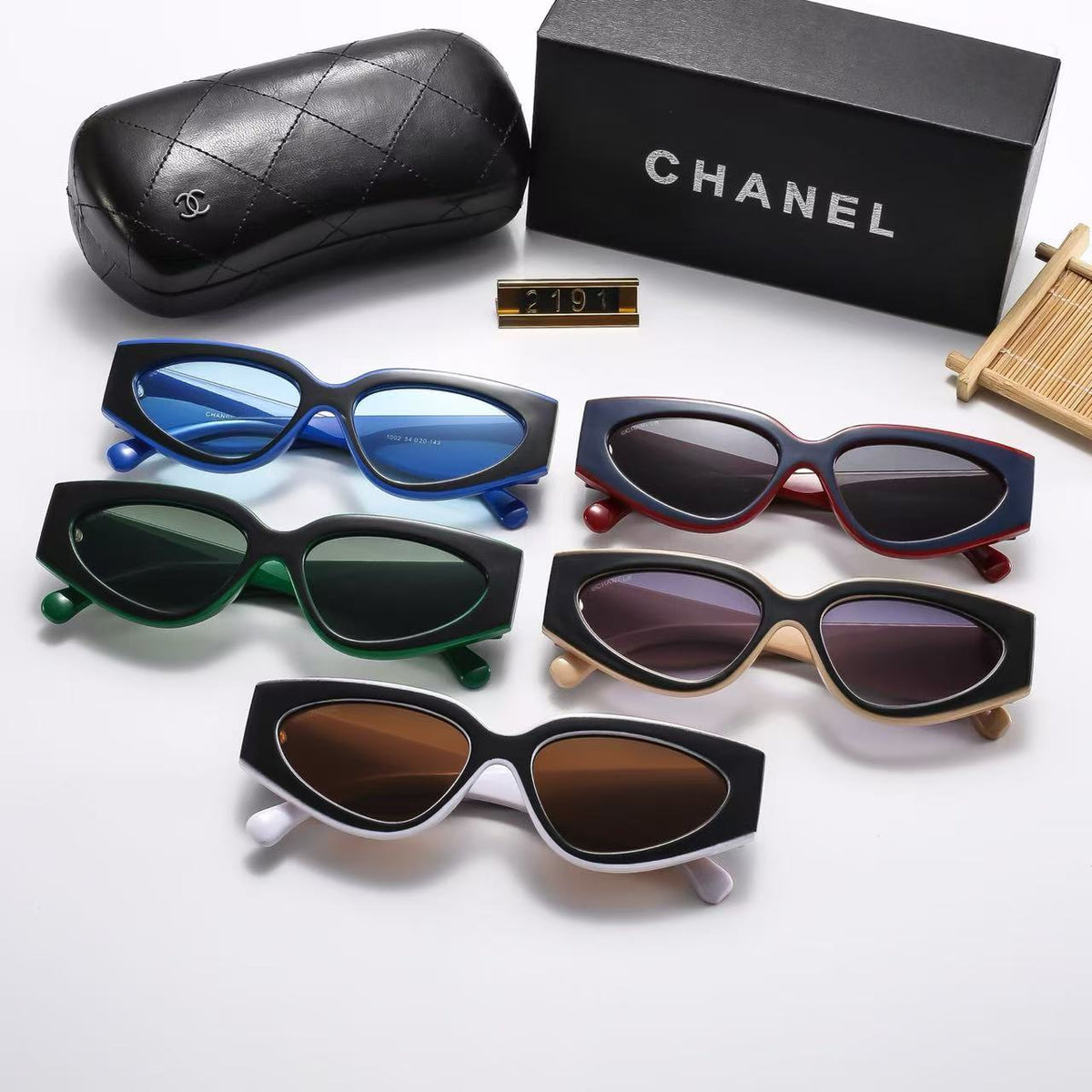 Fashion hot 6 color sunglasses 2191