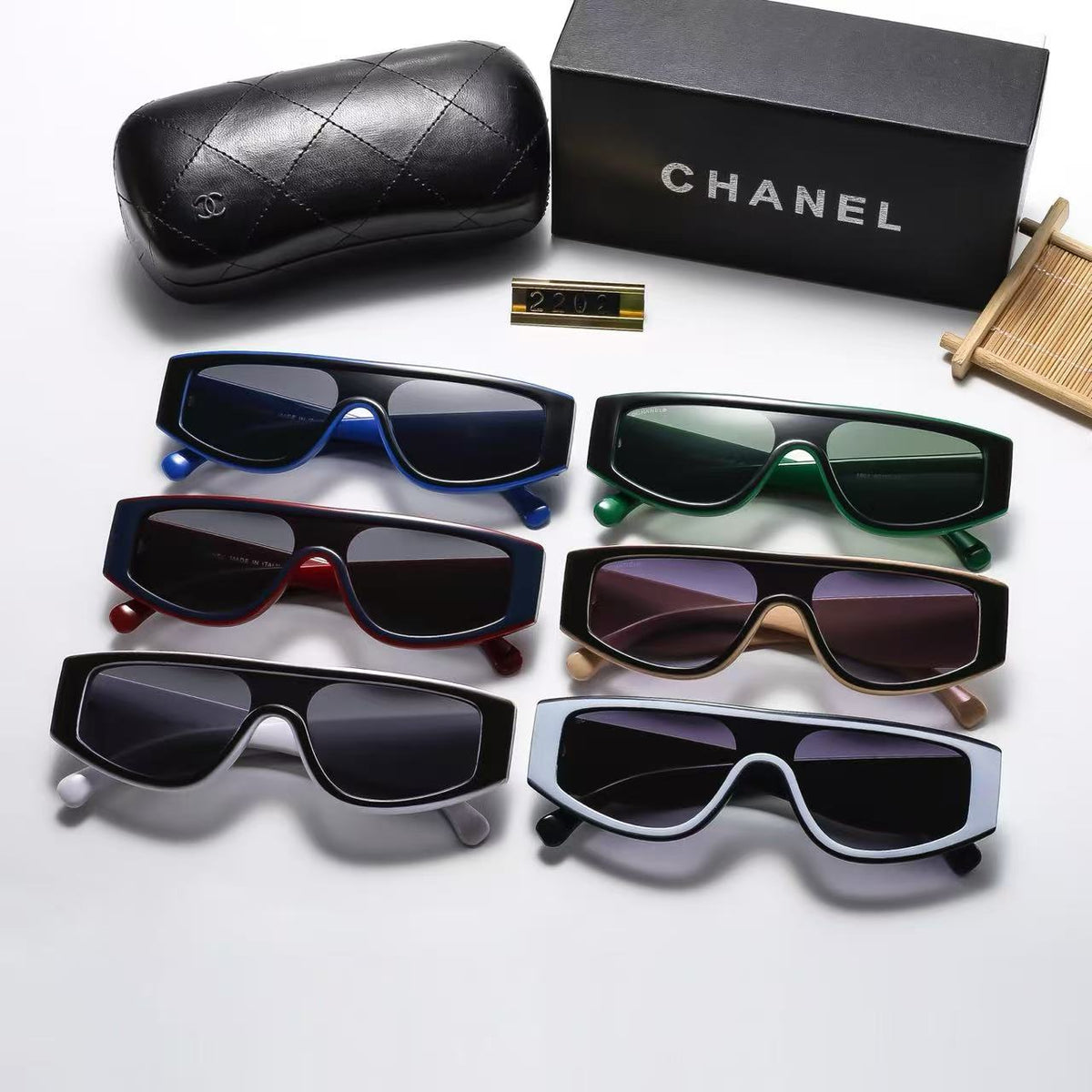 Fashion hot 6 color sunglasses 2203