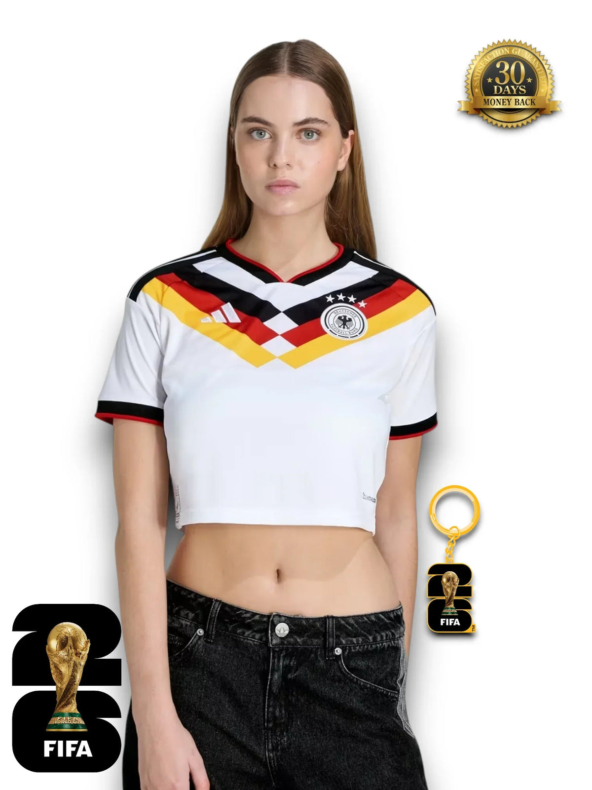 Germany World Cup 2026 Cropped - Women's