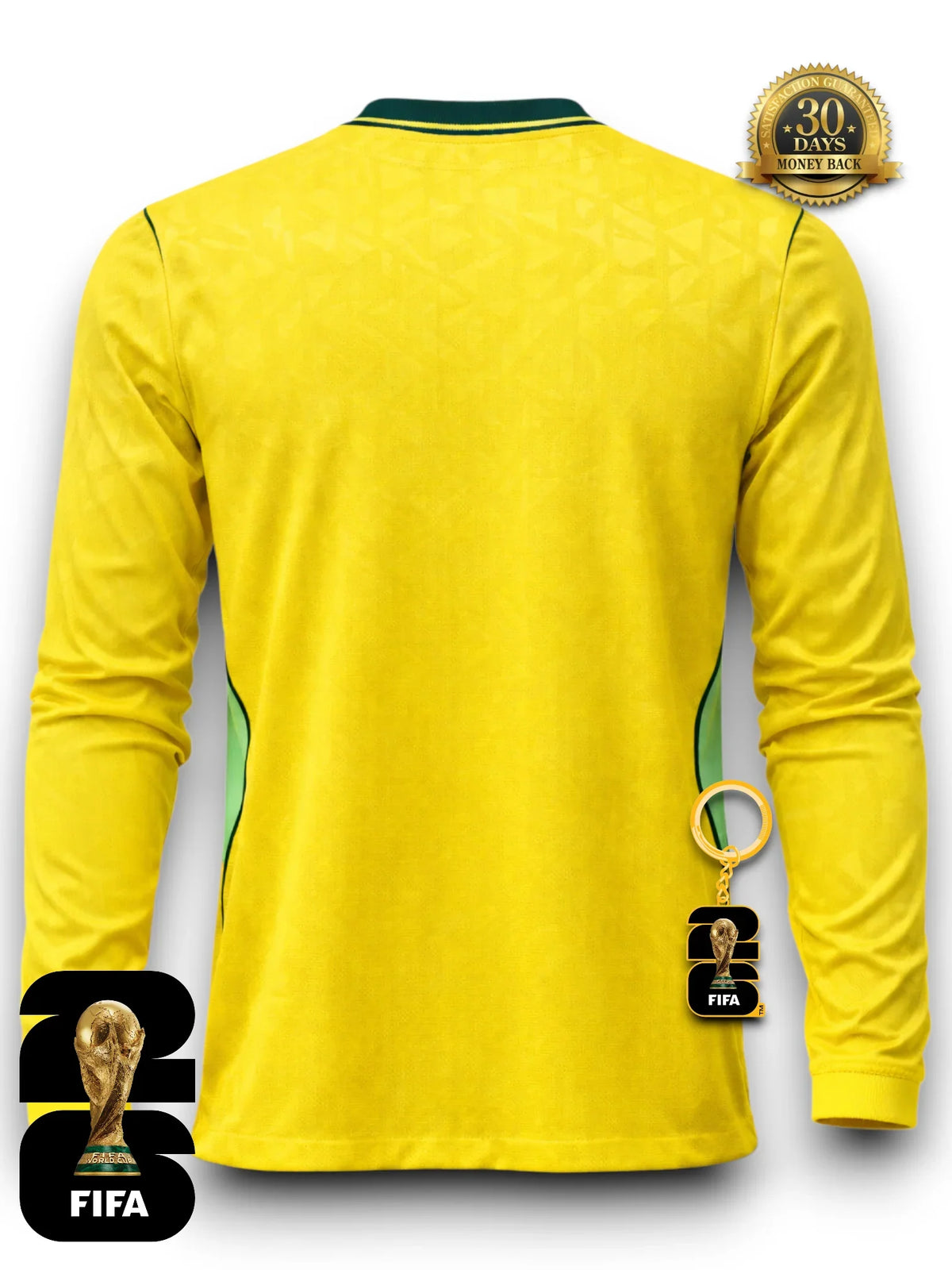 Brazil World Cup 2026 Jersey - Long Sleeve