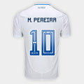 Camisa Adidas Cruzeiro 2025/26 II M. PEREIRA N° 10