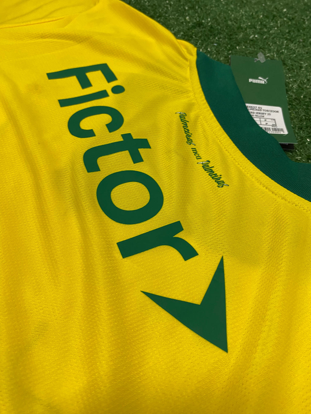 Camisa Palmeiras III Verde e amarela 25/26