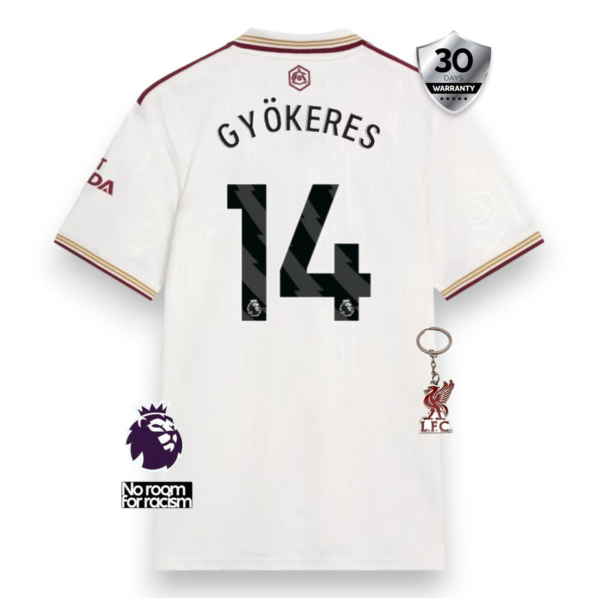 Arsenal Third Jersey 2025/26 - Gyökeres #14
