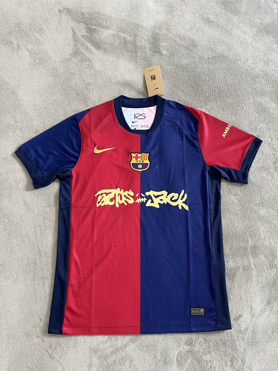 Barcelona Home Jersey X Travis Scott
