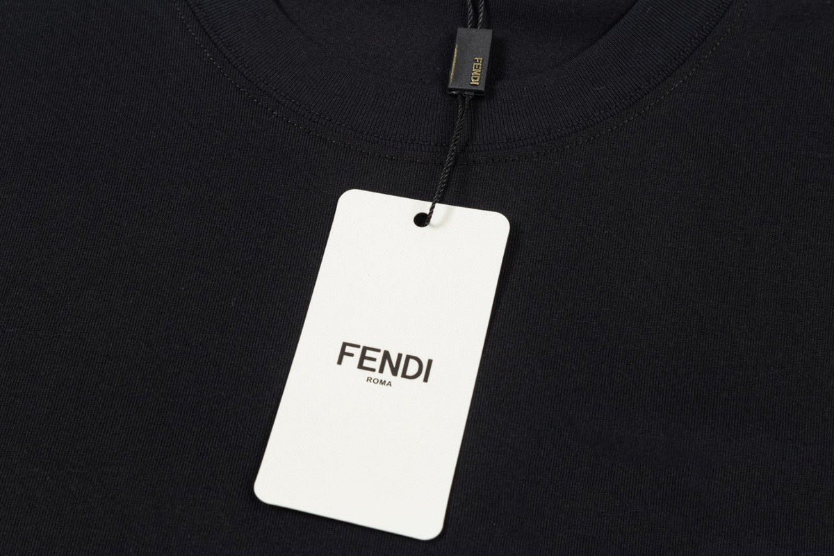 Black fashion T-shirt 058