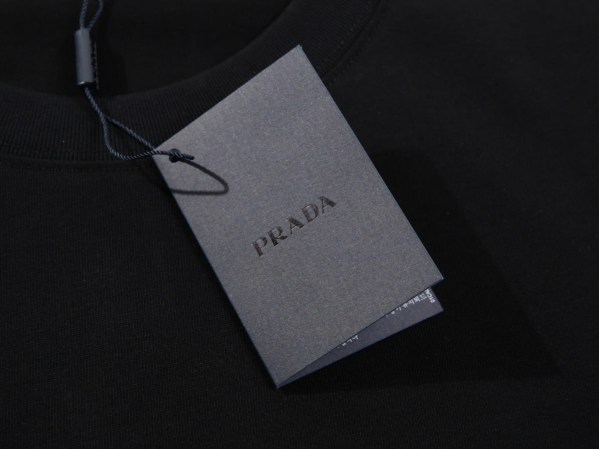 ZIP POCKET COTTON T-SHIRT