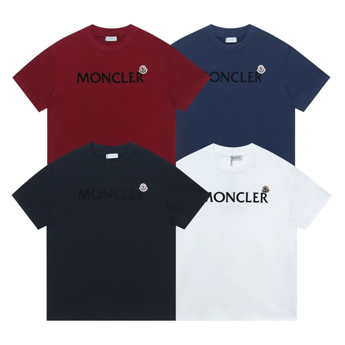 letter 4 color fashion T-shirt