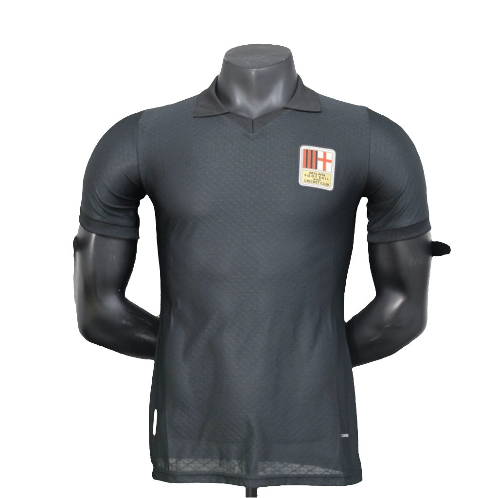 AC Milan 25/26 125th Anniversary Edition Jersey - Black - Player Version
