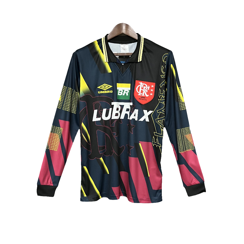 Flamengo 1997 Goalkeeper Jersey - Long Sleeve Retro Version