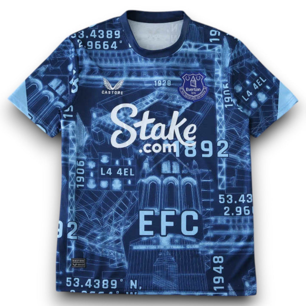 Everton 2025/26 Concept Version Jersey
