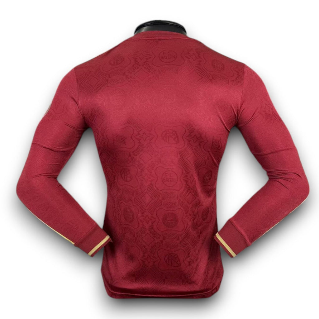 Bayern Munich Player Jersey 125th Anniversary Long Sleeve