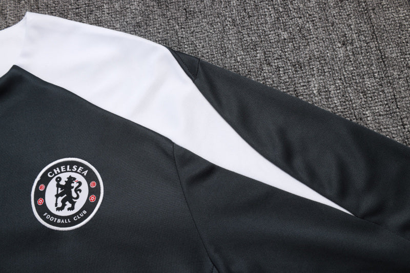 Chelsea Pre-Match Black Tracksuit 25/26