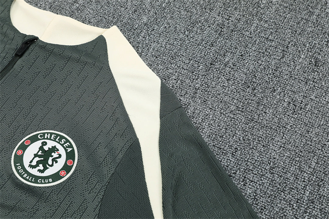 Chelsea Pre-Match Green II Tracksuit 25/26
