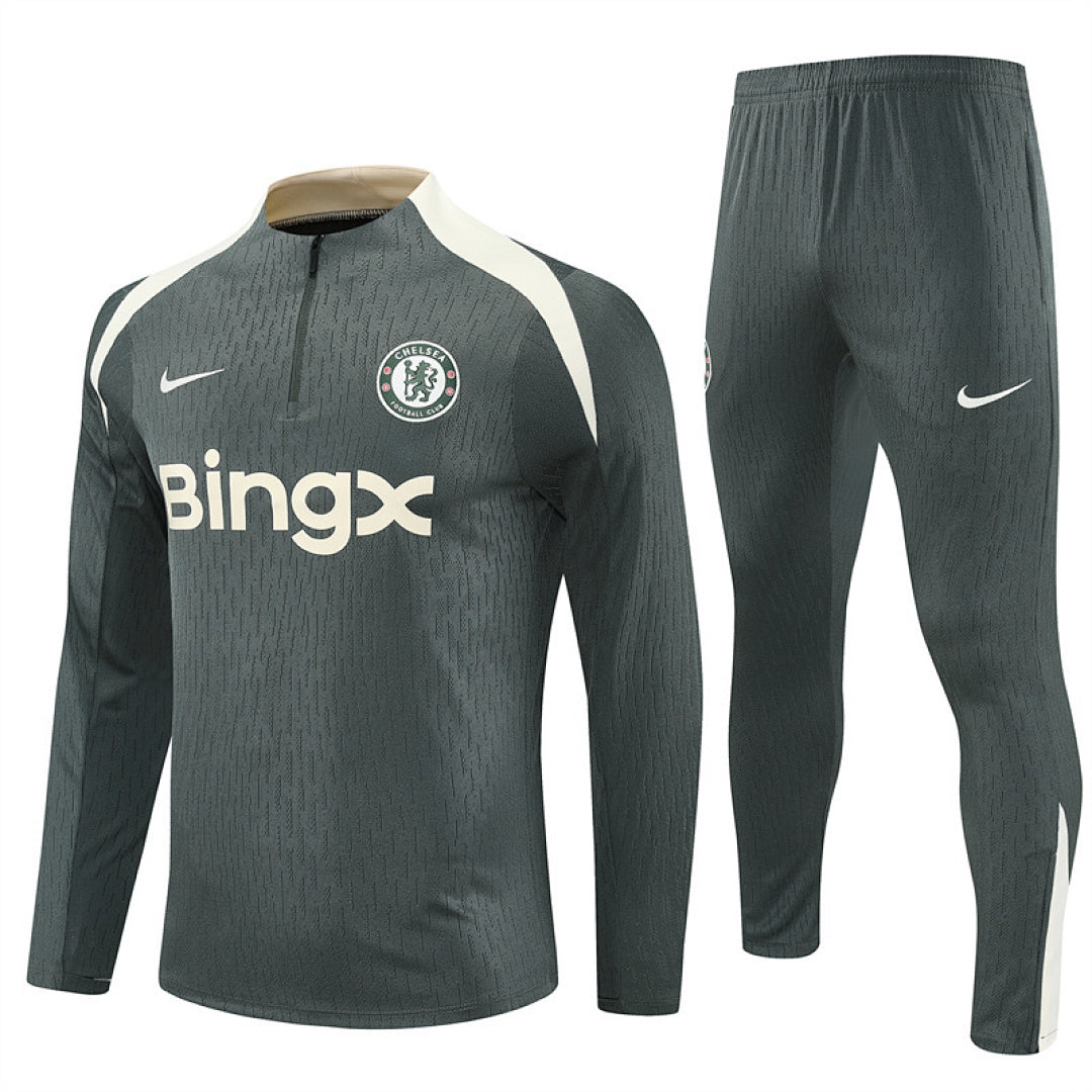 Chelsea Pre-Match Green II Tracksuit 25/26
