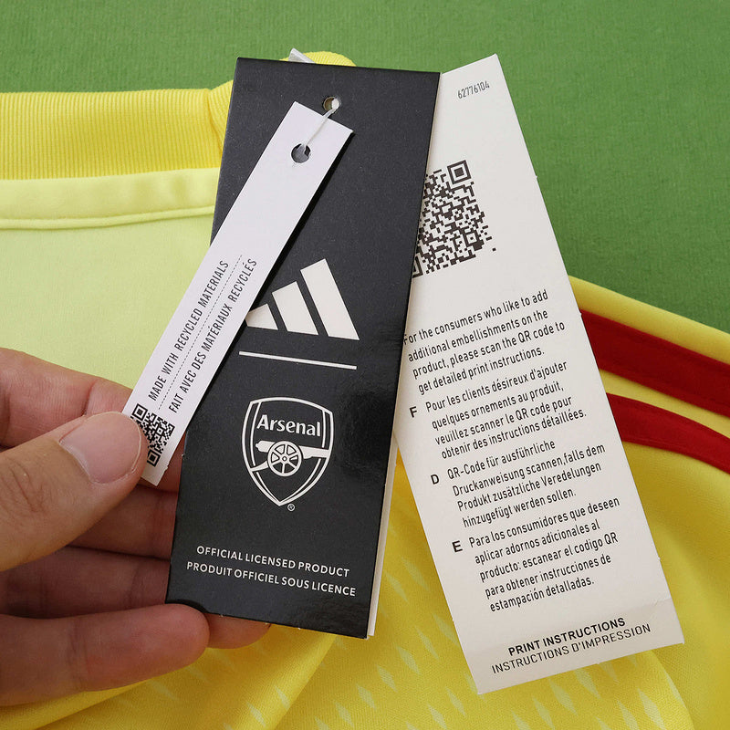 Arsenal Goalkeeper Jersey 2025/26