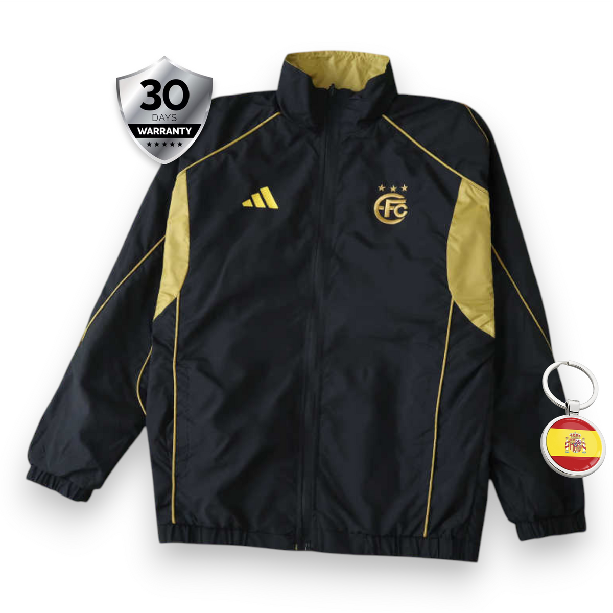 Equipo FC on both sides windbreaker