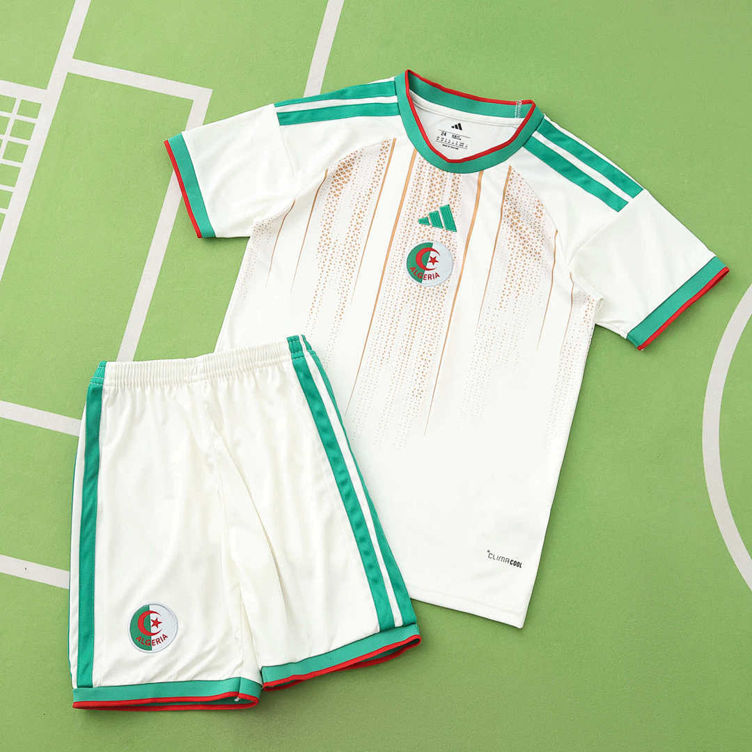 Kit Kids Algeria World Cup 2026 Jersey