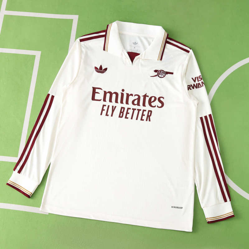 Arsenal Third Jersey 2025/26 Long Sleeve