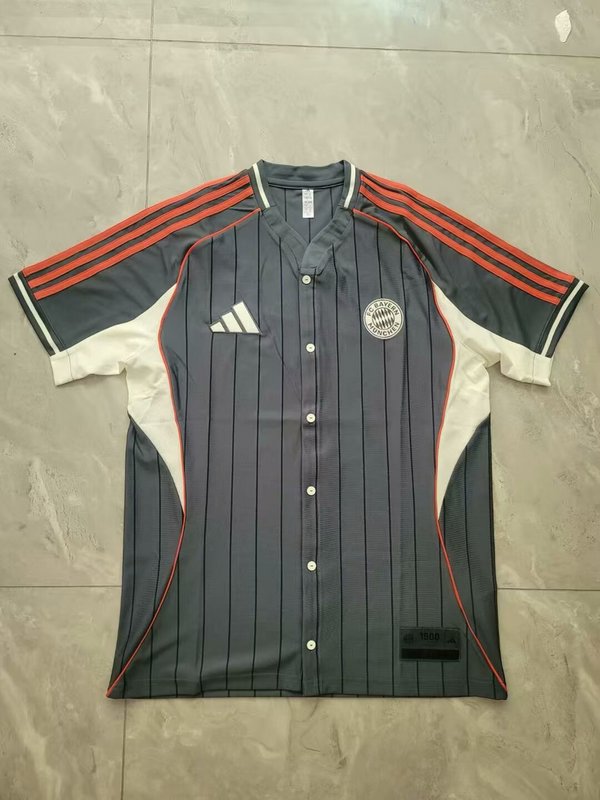 Bayern Munich US Pack Full-Button Baseball Jersey
