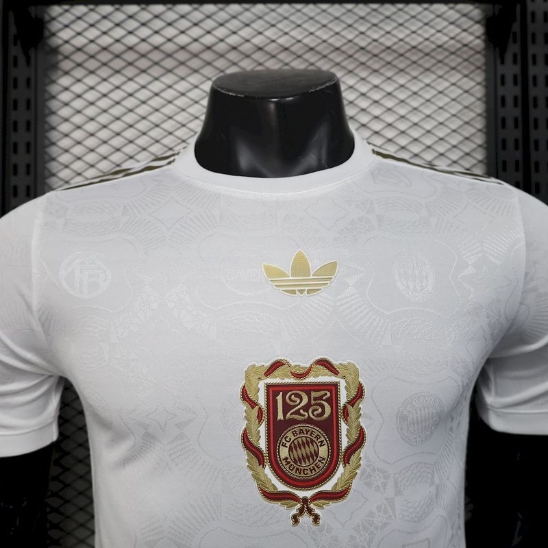 Bayern Munich Player Jersey 125th Anniversary White II