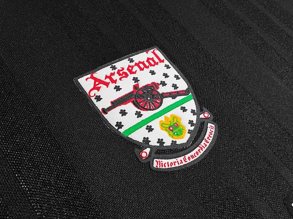 Arsenal Retro Jersey Home Black 1992/94 - Remake