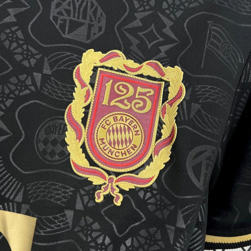 Bayern Munich Jersey 125th Anniversary Black