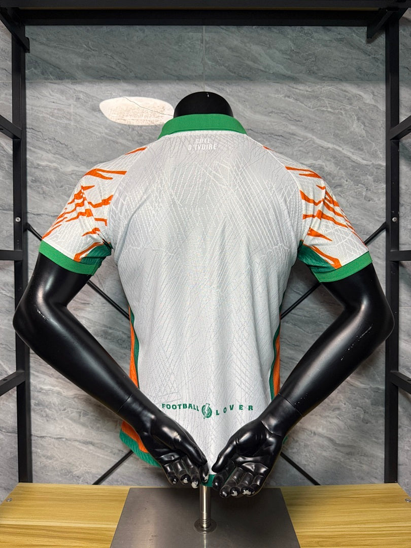 Ivory Coast Special Edition White Jersey - Player Version