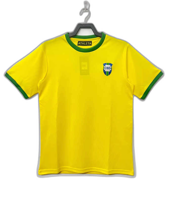 Brazil 1970 I Home Jersey - Retro Version