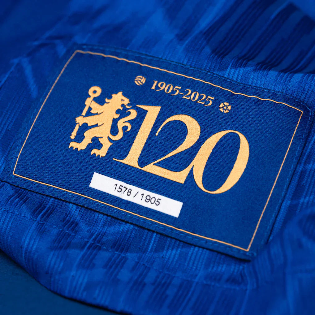Chelsea Home 120 Year Anniversary Special Edition Jersey 2025