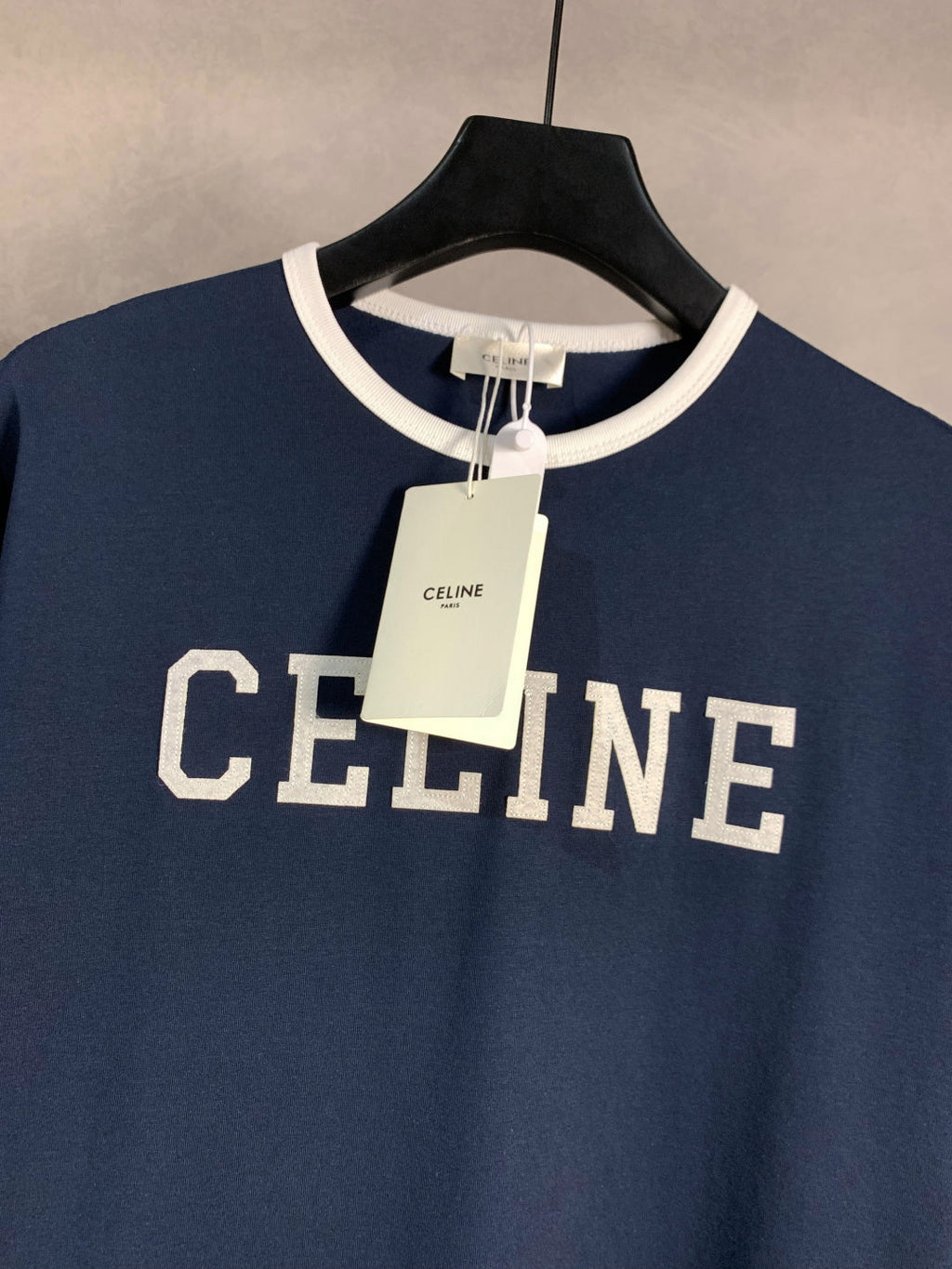 Patch embroidered T-shirt
