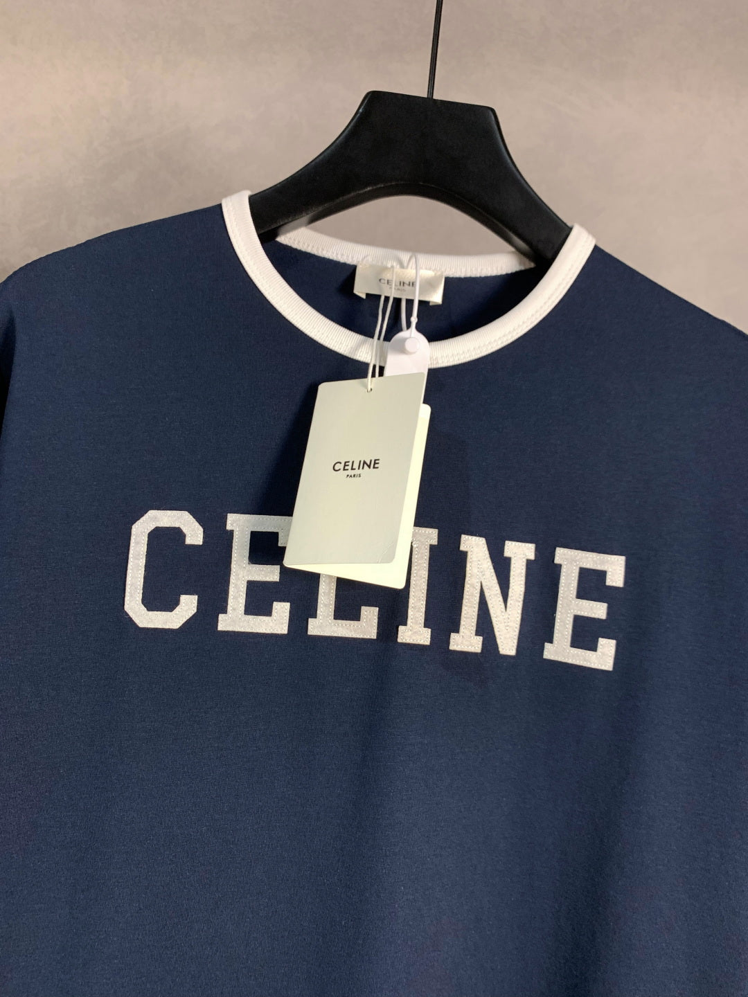 Patch embroidered T-shirt