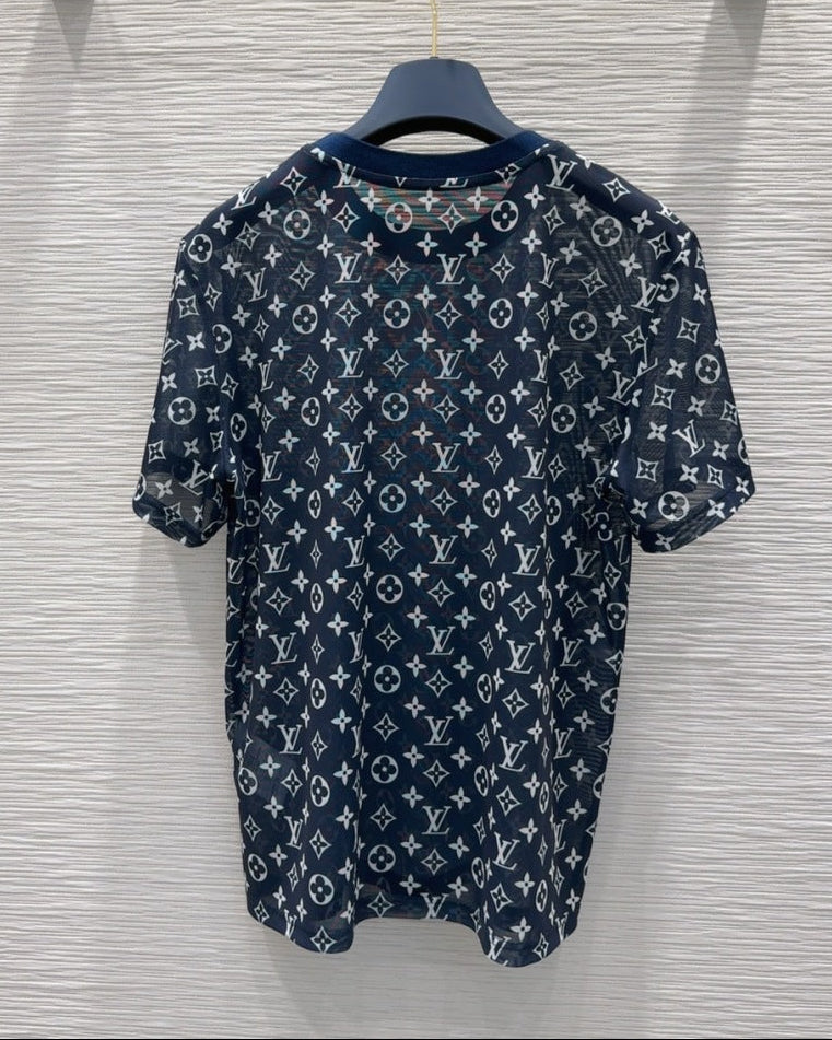 Garnish printed breathable T-shirt