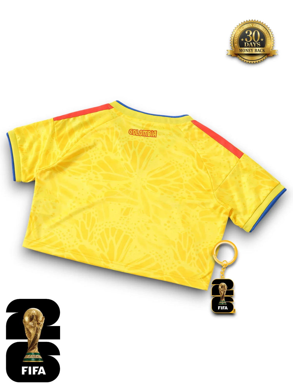 Colombia World Cup 2026 Cropped - Women's