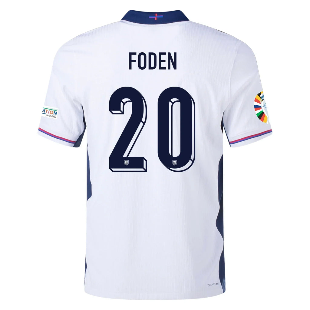 FODEN #20 England Home Jersey 2024/2025