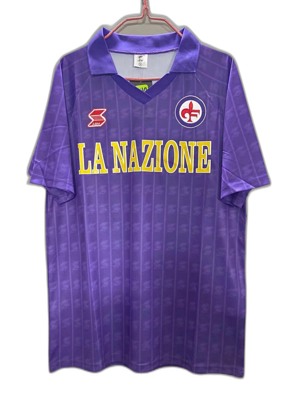 Fiorentina 89/90 I Home Jersey - Retro Version