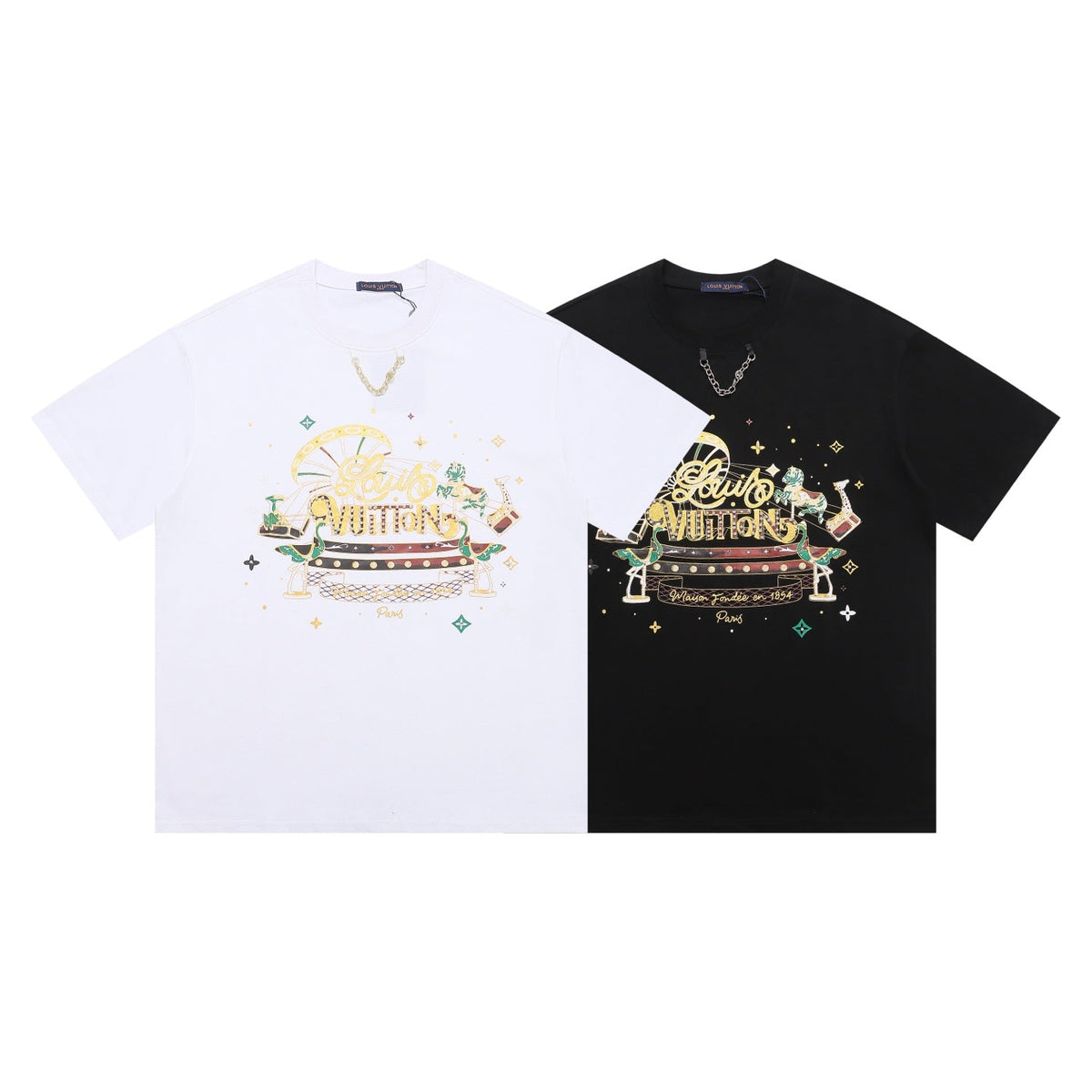 2 color fashion T-shirt 610